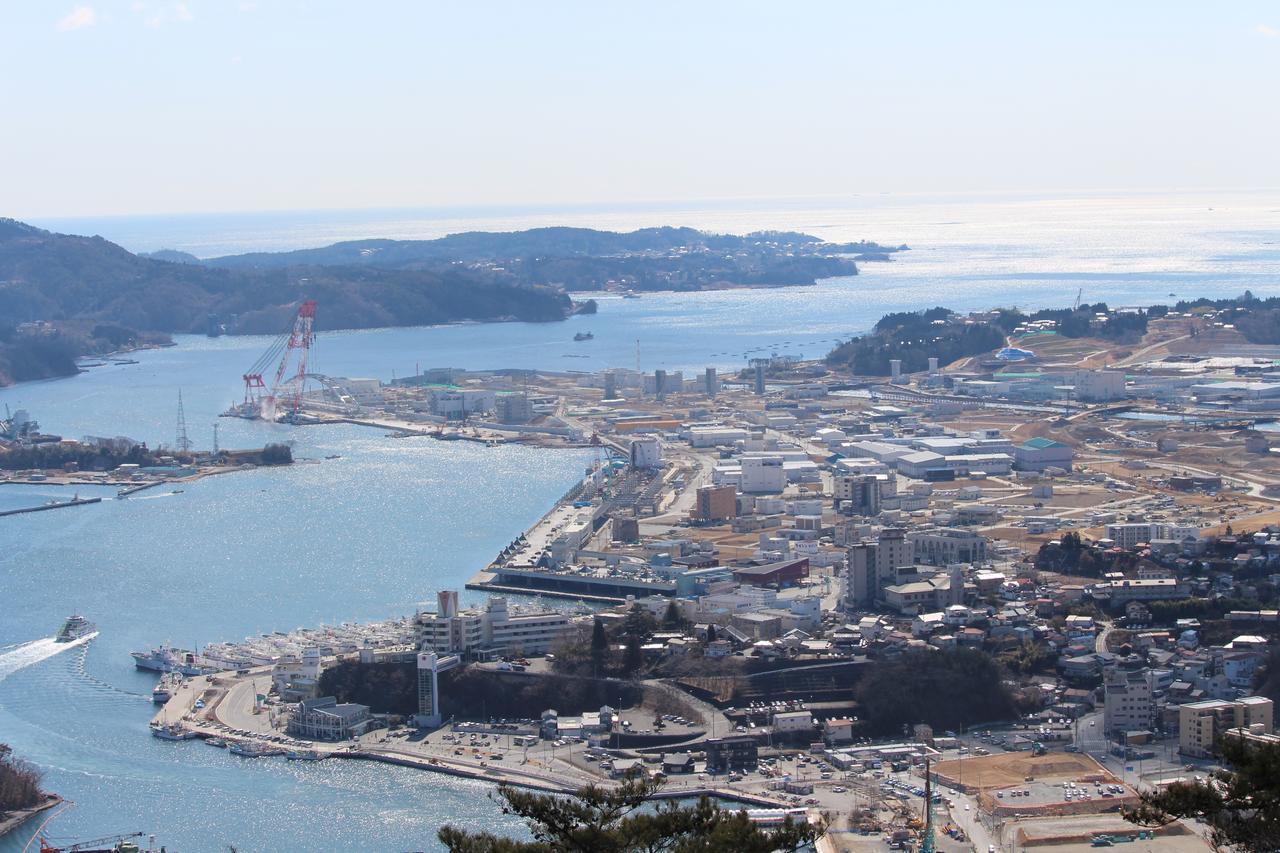 Hotel Ikkeikaku Kesennuma Buitenkant foto